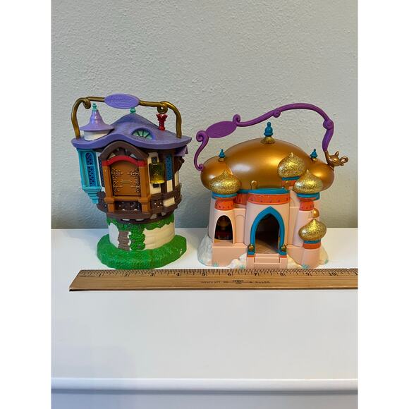 Disney Parks Animators Jasmine Play-set and Rapunzel Tangled Set *Read - Picture 14 of 14
